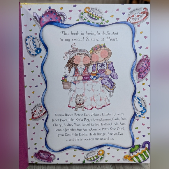 SISTERS AT HEART- Melody Carlson Sweet Stories Affirmations- Journal Book - Picture 5 of 15